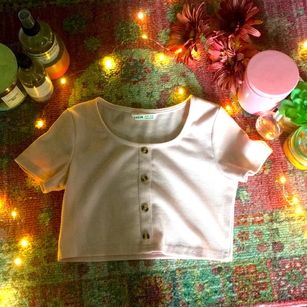 SHEIN girls crop top